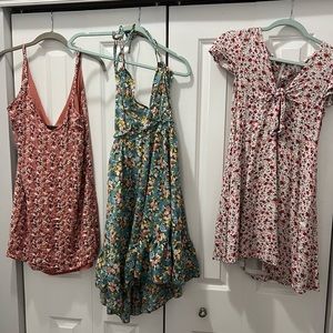 3 dresses - no stains. Smoke and pet free home